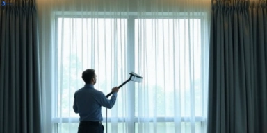 Commercial curtain stain removal service victoria-point hotels offices restaurants