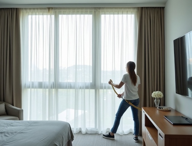 Victoria Point Sheer Curtain Cleaning